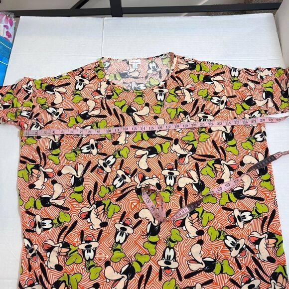 Disney LulaRoe Goofy Printed Short Sleeve Tee 2XL - Picture 9 of 10